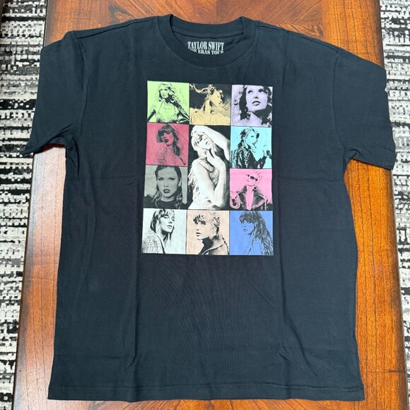 Taylor Swift | THE ERAS TOUR 2023-2024 BLACK T-SHIRT - Picture 4 of 15